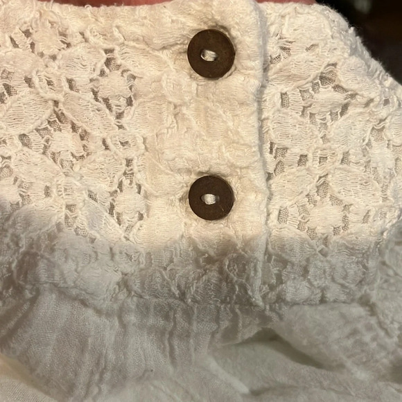 🌈 Nine West Vintage America 100% cotton top drawstring waist size Small - Picture 7 of 8